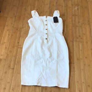 Woman’s White Dress